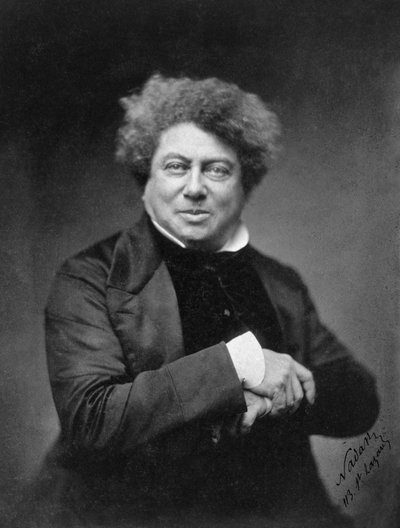 Alexandre Dumas padre (1802-1870) da Nadar