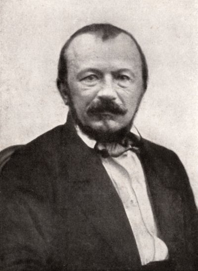 Gerard de Nerval, poeta francese, metà del XIX secolo da Nadar