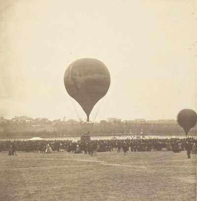 Le Geant, Champ de Mars, 18 ottobre 1863 da Nadar