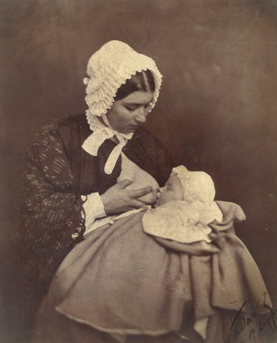 [Paul Nadar al seno della sua balia], 1856 da Nadar