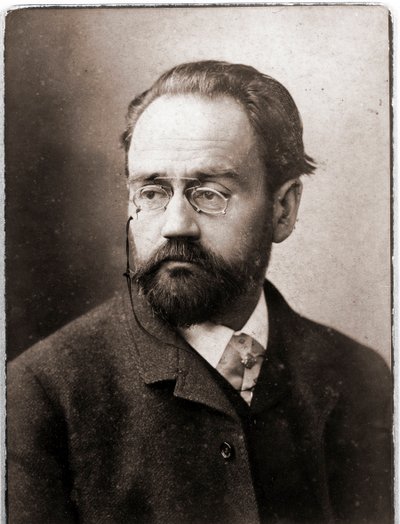 Ritratto di Emile Zola da Nadar