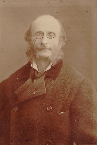 Ritratto di Jacques Offenbach 1819-1880, 1870 da Nadar