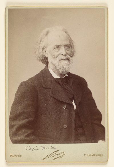 Élisée Reclus da Nadar [Gaspard Félix Tournachon]