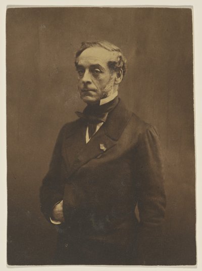 [Ernest] Legouvé, scrittore da Nadar [Gaspard Félix Tournachon]