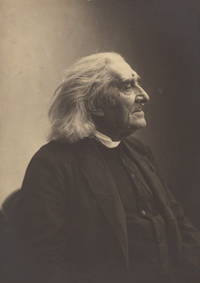 [Franz Liszt] da Nadar [Gaspard Félix Tournachon]