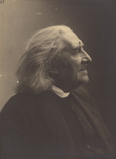 [Franz Liszt] da Nadar [Gaspard Félix Tournachon]