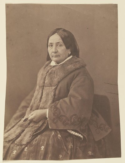 Signora Eugénie Niboyet da Nadar [Gaspard Félix Tournachon]