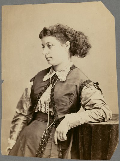 Signora Lina Sand [nata Calamatta] da Nadar [Gaspard Félix Tournachon]