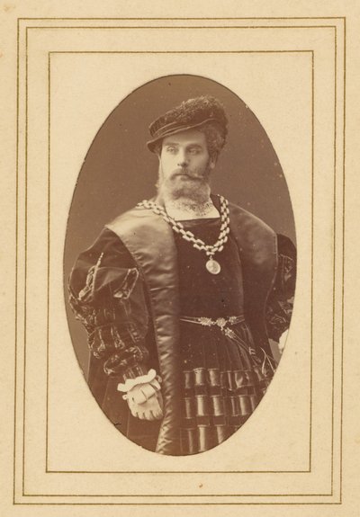 Worms [attore francese] da Nadar [Gaspard Félix Tournachon]