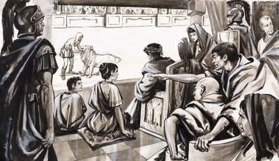 Androcles e il leone, da "Racconti da molte terre". da Nadir Quinto