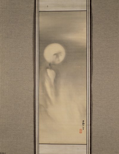 Luna su Takigoshi da Nagasawa Rosetsu