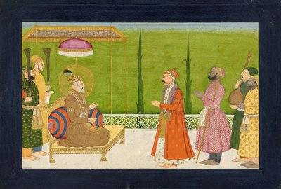 Il poeta Sundar Das davanti all