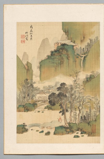 Paesaggio da Nakabayashi Chikuto