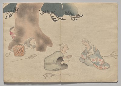 Scena dal Libro delle Immagini di Kōrin (Volume 1) da Nakamura Hochu