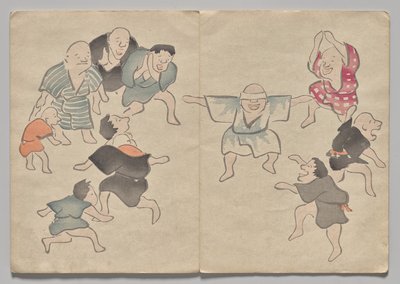 Scena dal Libro delle Immagini di Kōrin (Volume 1) da Nakamura Hochu