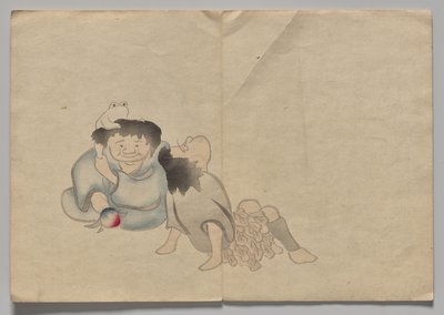 Scena dal Libro Illustrato di Kōrin (Volume 2) da Nakamura Hochu