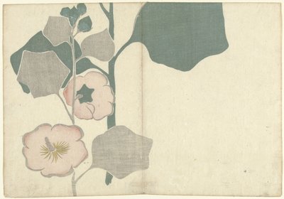 Malvarosa (Prentenalbum van Korin, Korin gafu) da Nakamura Hochu