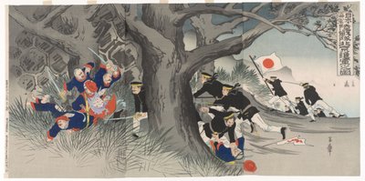 La marcia verso Pechino: Una scena della ribellione dei Boxer da Nakazawa Toshiaki