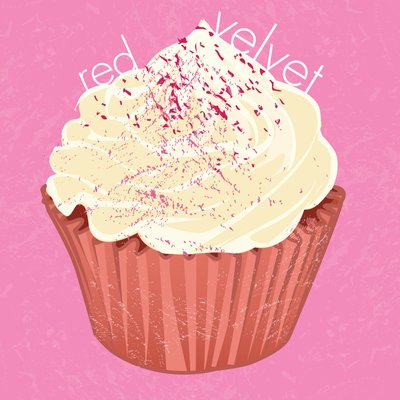 Cupcake Red Velvet, 2019 da Nancy Moniz Charalambous