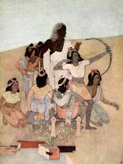 Il processo dei principi da Nandalal Bose