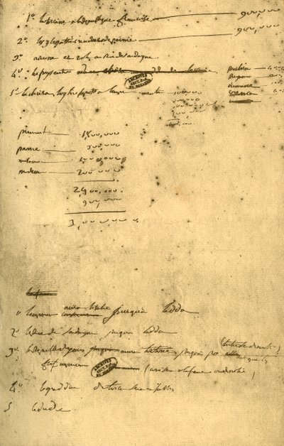 Note riguardanti il Trattato di Leoben, marzo 1797 da Napoleon Bonaparte I