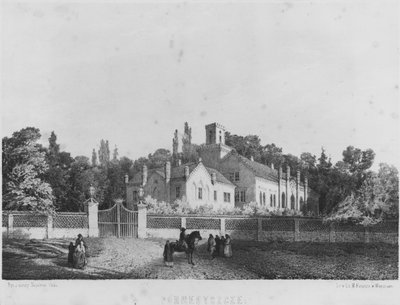 Il castello di Pohrebyszcze dove nacque Madame Hanska, moglie del romanziere francese Honoré de Balzac da Napoleon Orda