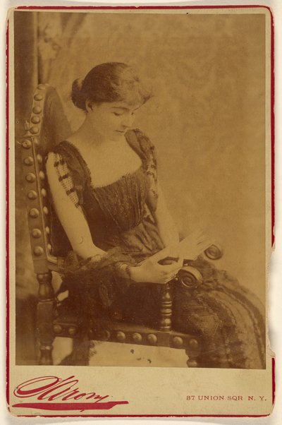 [(illeg.) Davenport] da Napoleon Sarony