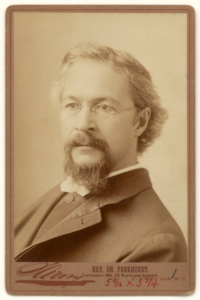 Charles Henry Parkhurst da Napoleon Sarony