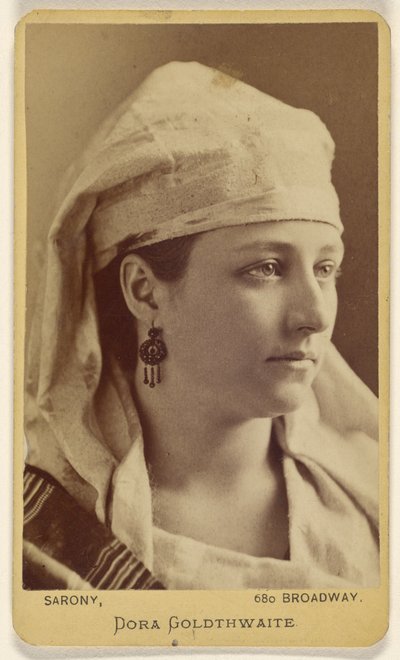 Dora Goldthwaite da Napoleon Sarony