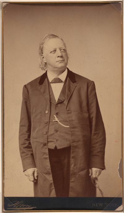 Henry Ward Beecher da Napoleon Sarony