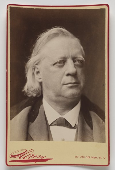 Henry Ward Beecher da Napoleon Sarony