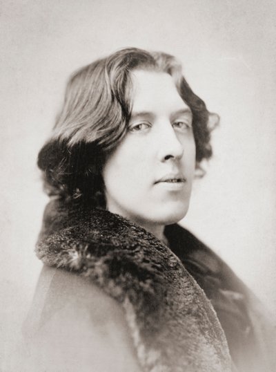 Oscar Wilde, primi anni 1880 (foto b/n) da Napoleon Sarony