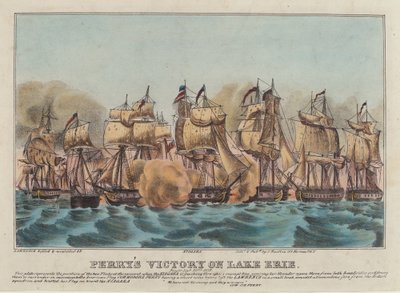 La vittoria di Perry sul lago Erie da Napoleon Sarony