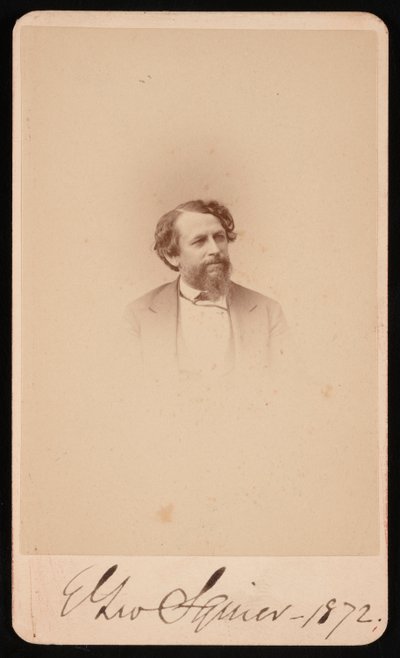 Ritratto di Ephraim George Squier 1821-1888, 1872 da Napoleon Sarony