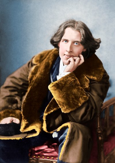 Ritratto di Oscar Wilde da Napoleon Sarony