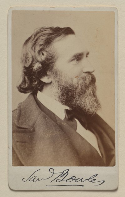 Samuel Bowles II da Napoleon Sarony