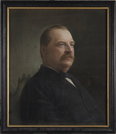 [Stephen] Grover Cleveland (1837-1908) da Napoleon Sarony