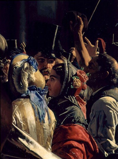 Ludovico Manin e Nicolo Tommaseo Liberati (dettaglio) da Napoleone Mani