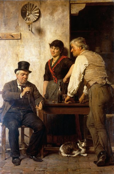 Uomo intelligente che giudica da Napoleone Nani