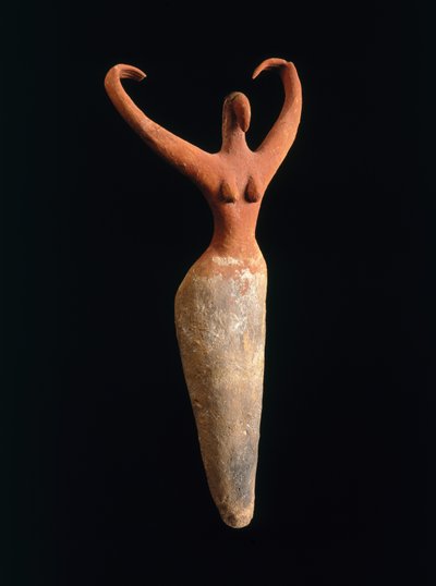Figura femminile, ca. 3500-3400 a.C. da Naqada I Period Egyptian
