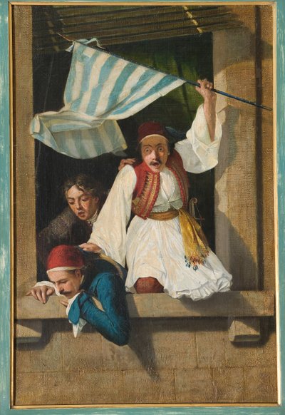 Scena della Rivoluzione Greca da Narciso Malatesta