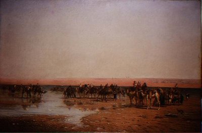 Attraversando il deserto da Narcisse Berchere