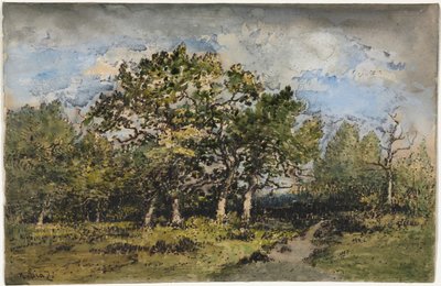 Paesaggio, c. 1860 da Narcisse Diaz de la Pena