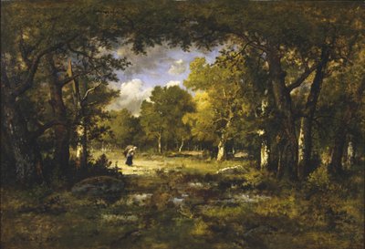 Radura in una foresta, 1874 da Narcisse Virgile Diaz de la Peña