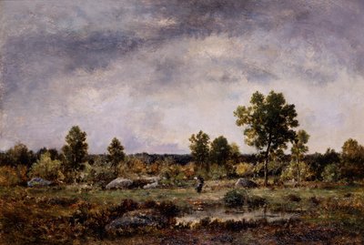 Radura nella foresta da Narcisse Virgile Diaz de la Peña