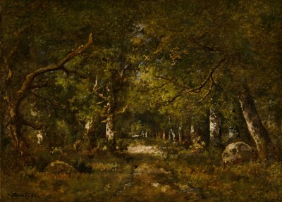 Scena forestale, 1874 da Narcisse Virgile Diaz de la Peña