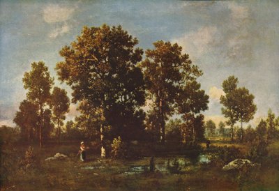 Giorni di sole nella foresta, c1850, c1915 da Narcisse Virgile Diaz de la Peña