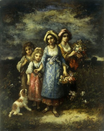 I raccoglitori di fiori da Narcisse Virgile Diaz de la Peña