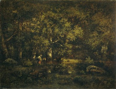 La foresta di Fontainebleau da Narcisse Virgile Diaz de la Peña
