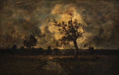 Atmosfera di tempesta da Narcisse Virgile Diaz de la Peña